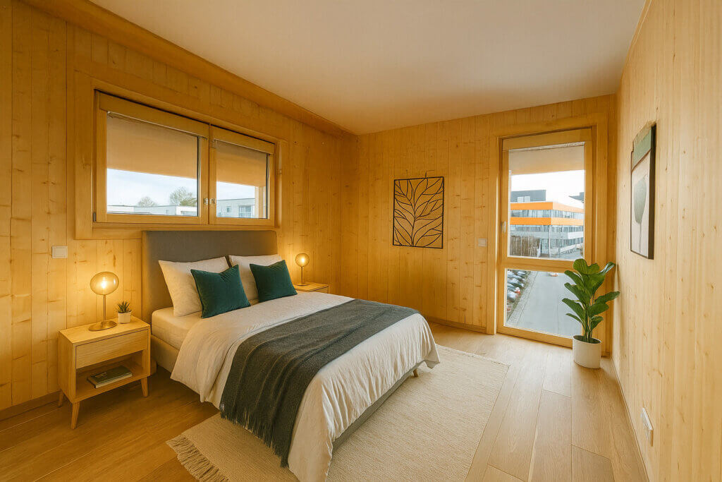 Schlafzimmer Mehrfamilienhaus Traunstein