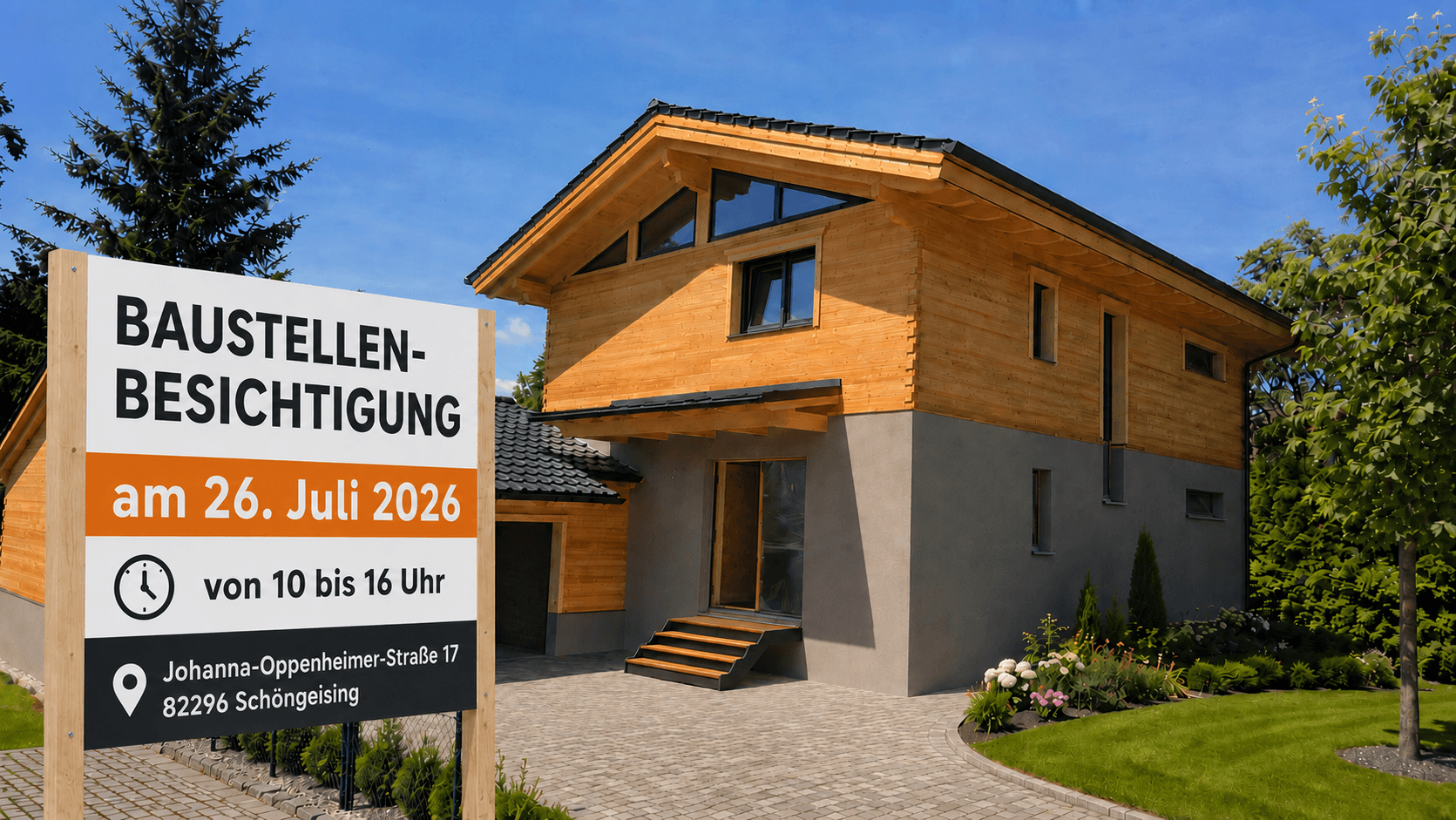 Baustellenbesichtigung am 26.7.26